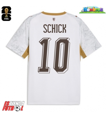 República Checa Patrik Schick #10 Segunda Equipación Mundial 2026 Manga Corta